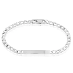 Histoire d'Or Bracelet Identité Casper argent blanc Discount