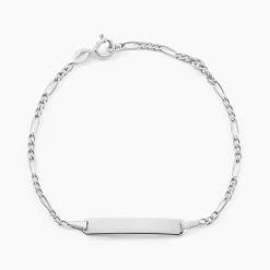 Histoire d'Or Bracelet Identité Bebe Bartolomee Or Blanc Online
