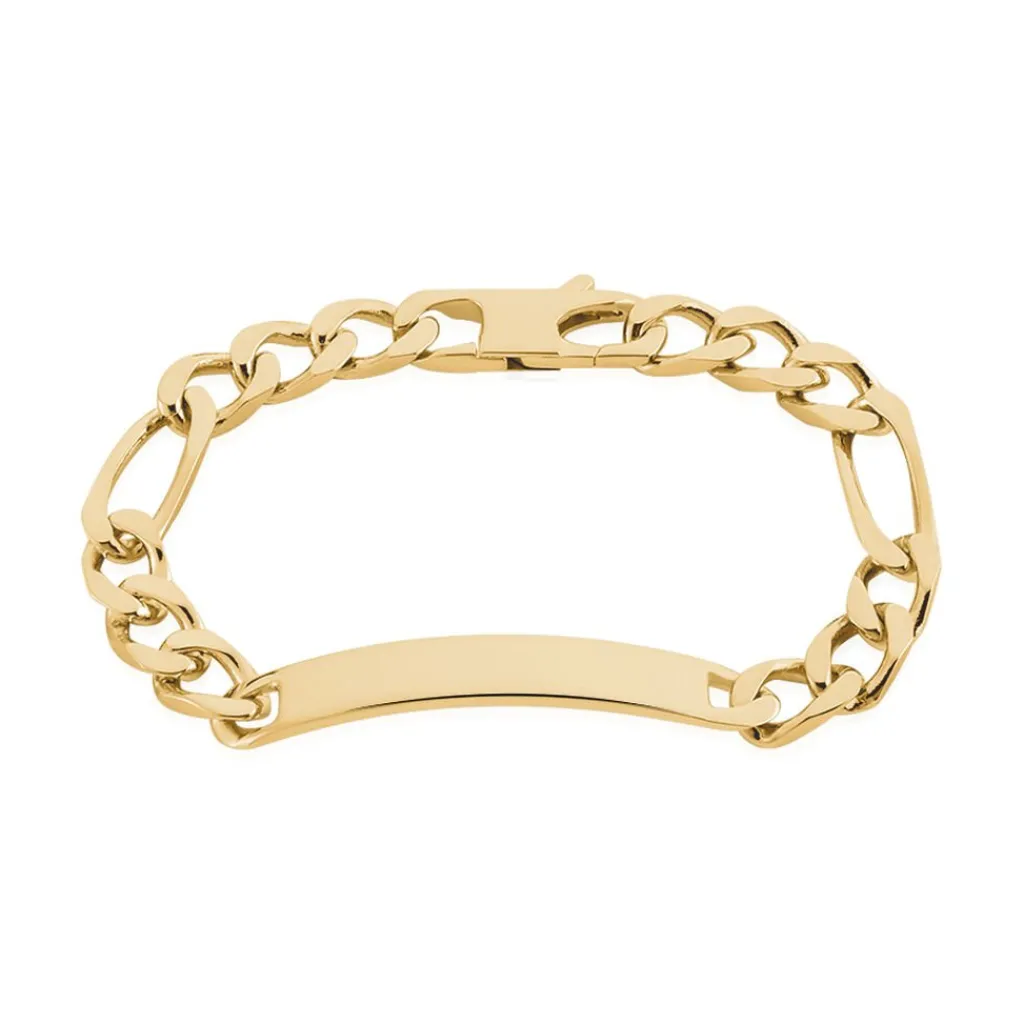 Histoire d'Or Bracelet Identité Bixente Plaqué Or Jaune New