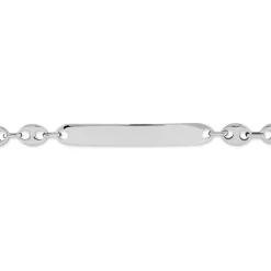 Histoire d'Or Bracelet Identité Carrus Argent Blanc Sale
