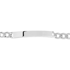 Histoire d'Or Bracelet Identité Casper Gourmette argent blanc New