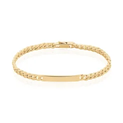 Histoire d'Or Bracelet Identité Clement Plaqué Or Jaune Discount