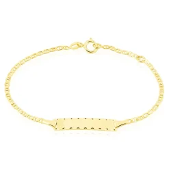 Histoire d'Or Bracelet Identité Esta Maille Forçat or jaune Online