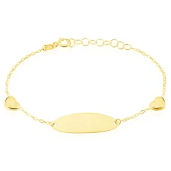 Histoire d'Or Bracelet Identité Gaspardine Maille Forçat Or Jaune Online