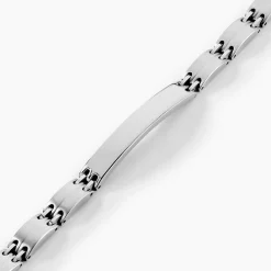 Histoire d'Or Bracelet Identité Isidore Acier Blanc Online