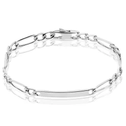 Histoire d'Or Bracelet Identité Vila Argent Blanc Online