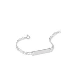 Histoire d'Or Bracelet Identité Vivian Argent Blanc Outlet