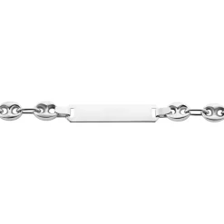 Histoire d'Or Bracelet Identite Argent Blanc Carrus Discount