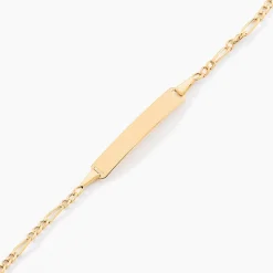 Histoire d'Or Bracelet Identite Bebe Bartolomee or jaune