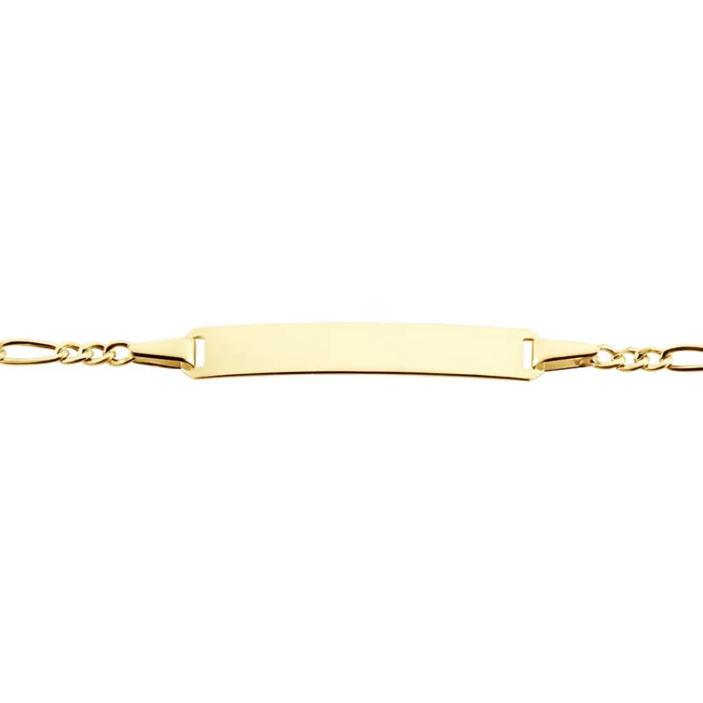 Histoire d'Or Bracelet Identite Bebe Bartolomee or jaune Outlet