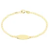 Histoire d'Or Bracelet Identitée Marcel Or Jaune Online