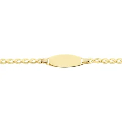 Histoire d'Or Bracelet Identitée Marcel Or Jaune Online