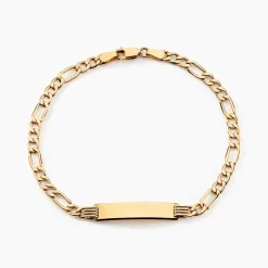 Histoire d'Or Bracelet Identitée Walt Or Jaune Online