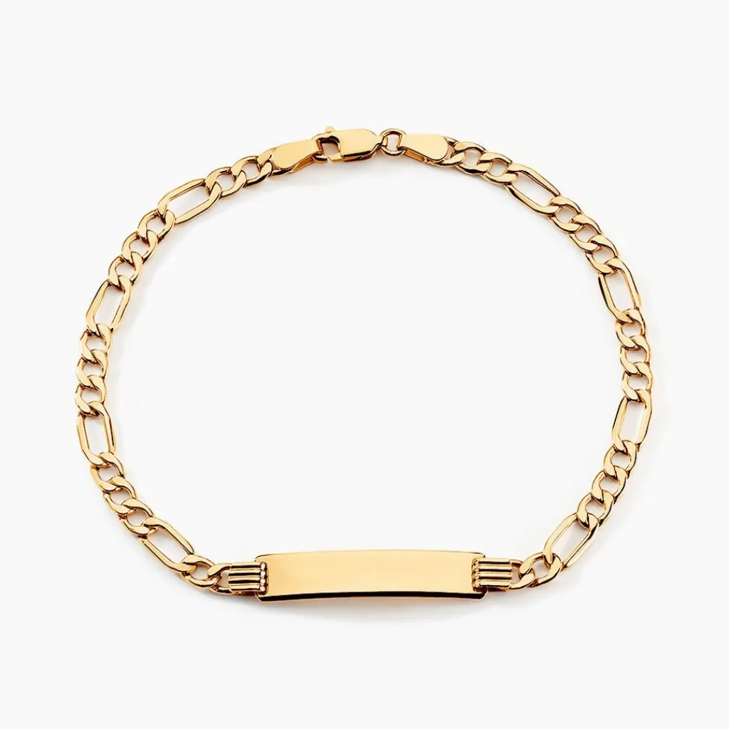 Histoire d'Or Bracelet Identitée Walt Or Jaune Online