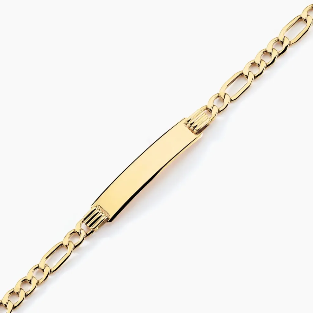 Histoire d'Or Bracelet Identitée Walt Or Jaune Online