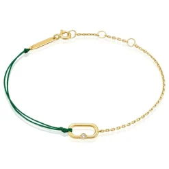 Histoire d'Or Bracelet Infini Pop Argent Jaune Oxyde De Zirconium argent dore oxyde Clearance