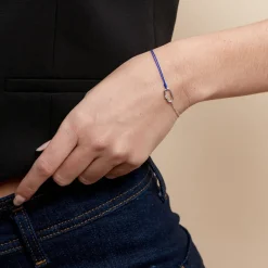 Histoire d'Or Bracelet Infini Pop De Zirconium argent blanc oxyde Clearance