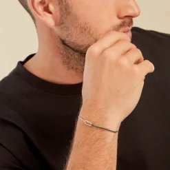 Histoire d'Or Bracelet Infini Pop De Zirconium argent blanc oxyde Outlet