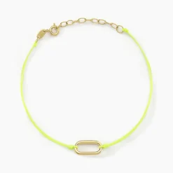 Histoire d'Or Bracelet Infini Pop argent jaune Clearance