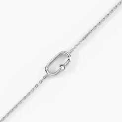Histoire d'Or Bracelet Infini Pop De Zirconium argent blanc oxyde