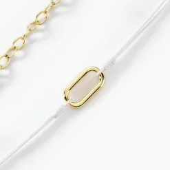 Histoire d'Or Bracelet Infini Pop argent jaune Outlet