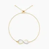 Histoire d'Or Bracelet Infino Or Jaune Diamant New