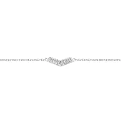 Histoire d'Or Bracelet Irina Argent Blanc Oxyde De Zirconium