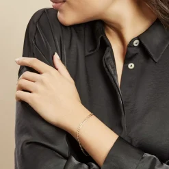 Histoire d'Or Bracelet Iris Or Jaune Maille Gourmette New