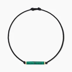 Histoire d'Or Bracelet Irving Or Jaune Malachite Outlet