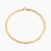 Histoire d'Or Bracelet Ivria Maille Heringbone Or Jaune Outlet