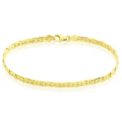 Histoire d'Or Bracelet Ivy Maille Haricot Or Jaune Hot