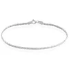 Histoire d'Or Bracelet Ivy Maille Haricot Or Blanc Hot
