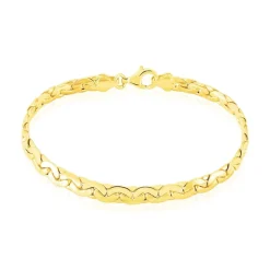 Histoire d'Or Bracelet Ivy Maille Haricot or jaune Outlet