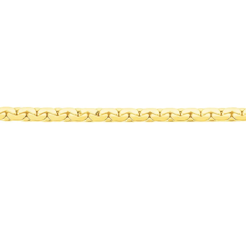 Histoire d'Or Bracelet Ivy Maille Haricot or jaune Sale