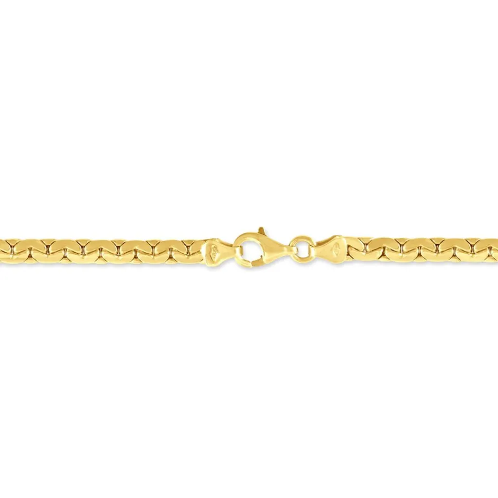 Histoire d'Or Bracelet Ivy Maille Haricot or jaune Clearance