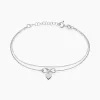 Histoire d'Or Bracelet Ivylou Argent Blanc Best