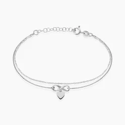 Histoire d'Or Bracelet Ivylou Argent Blanc Best