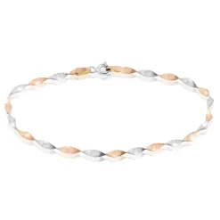 Histoire d'Or Bracelet Izar Torsadee or bicolore Hot