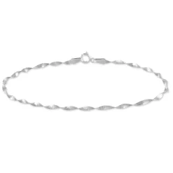 Histoire d'Or Bracelet Izar Torsadee or blanc Online