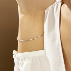 Histoire d'Or Bracelet Izar Torsadee or blanc Online