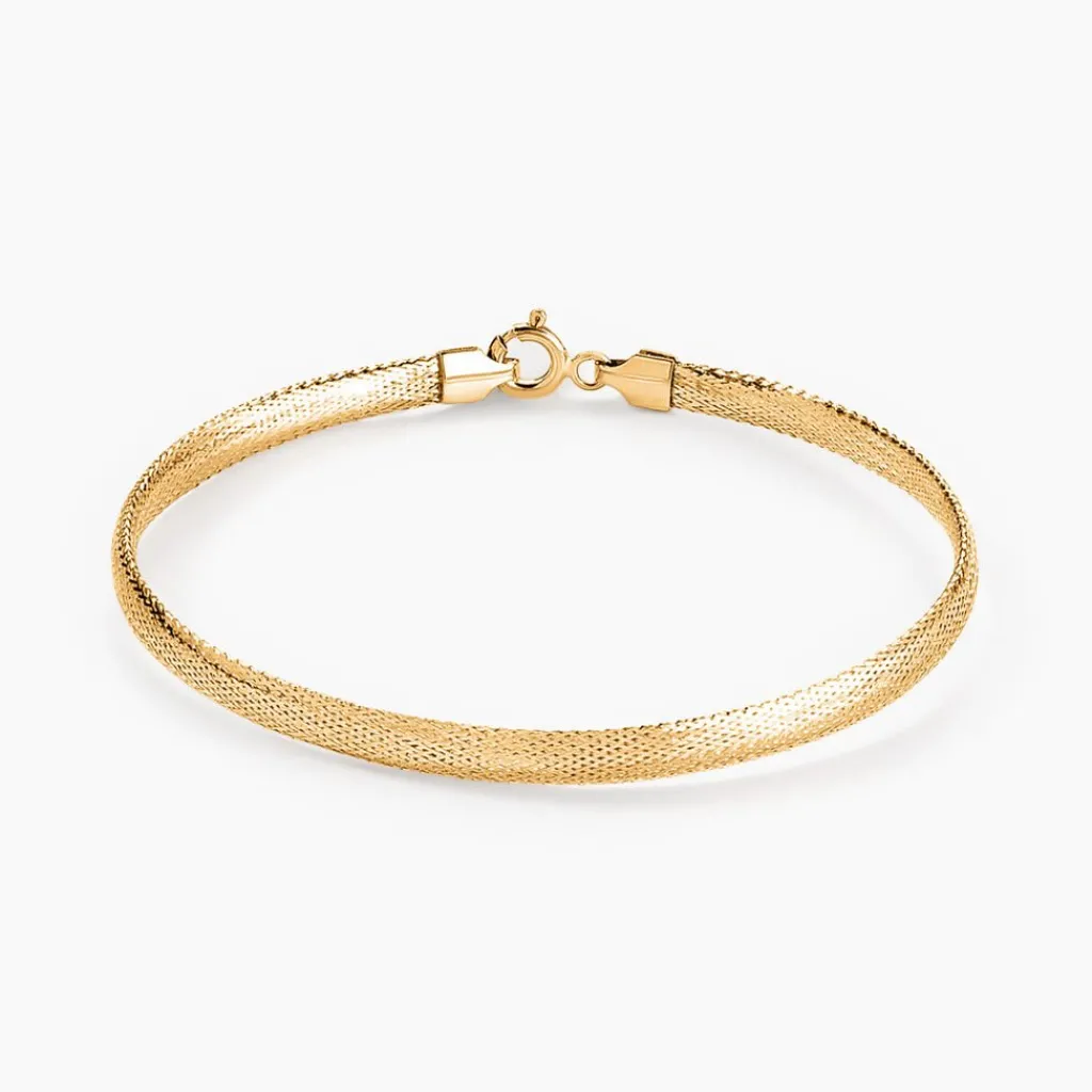 Histoire d'Or Bracelet Izaro Maille Flex Or Jaune Sale