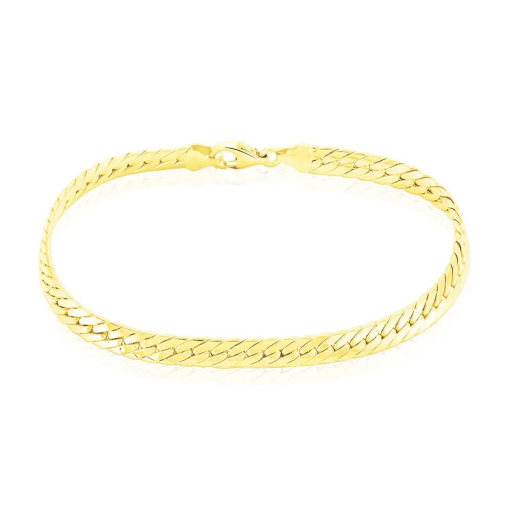 Histoire d'Or Bracelet Izel Maille Anglaise or jaune Discount