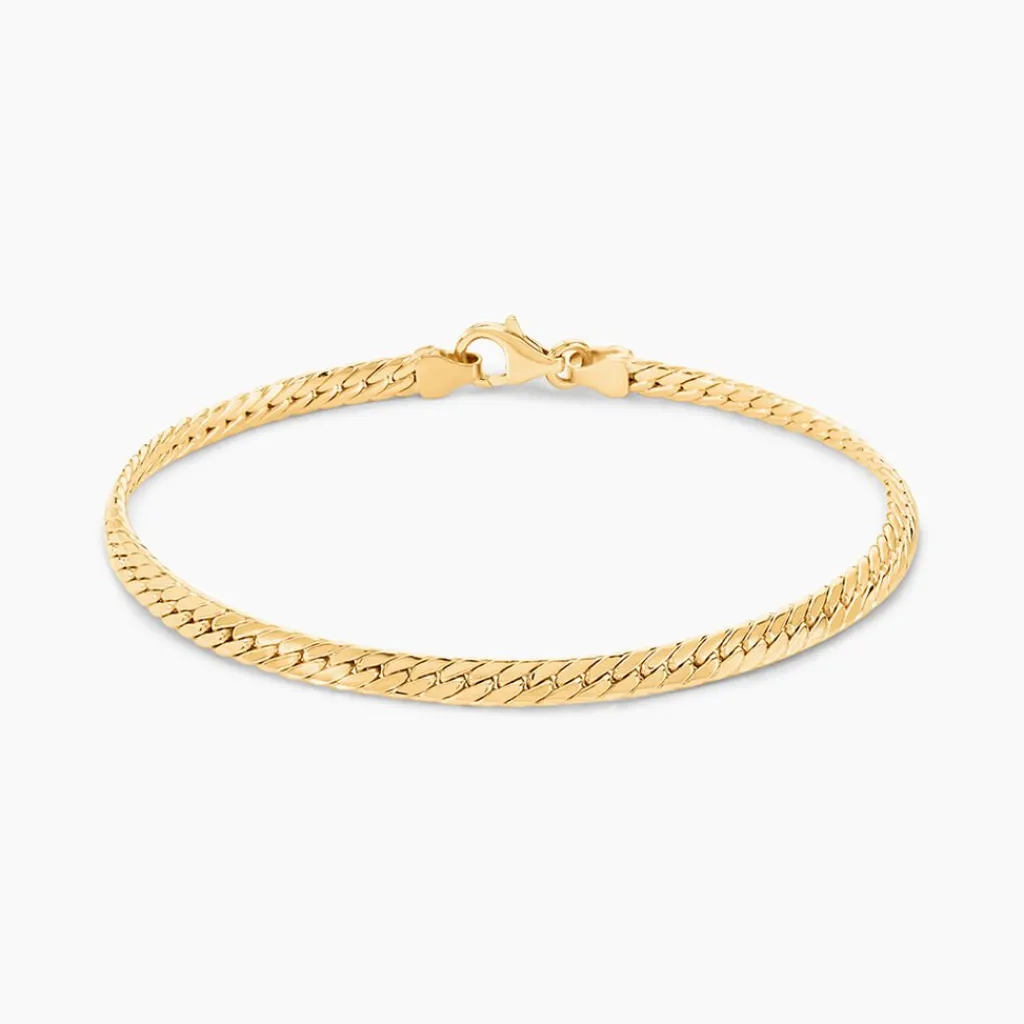Histoire d'Or Bracelet Izel Maille Anglaise or jaune Discount