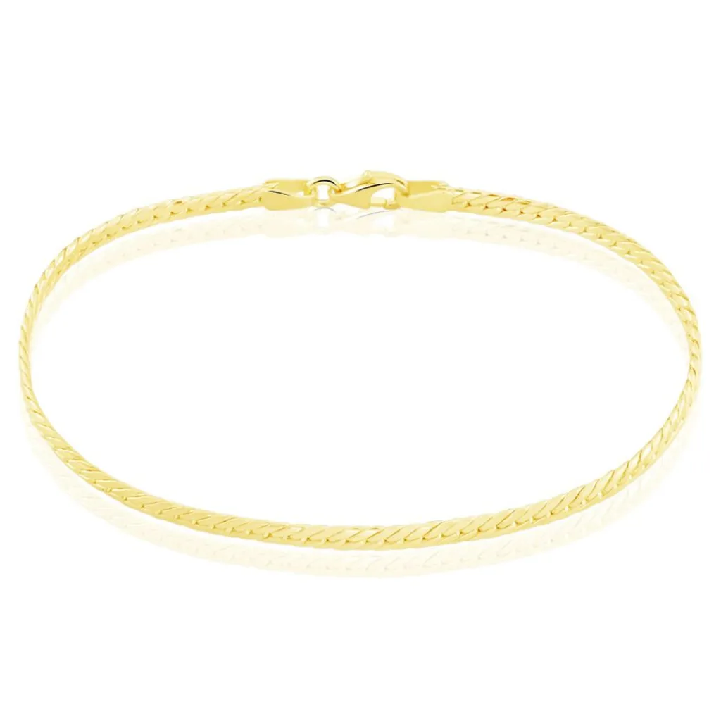 Histoire d'Or Bracelet Izel Maille Anglaise Or Jaune Outlet