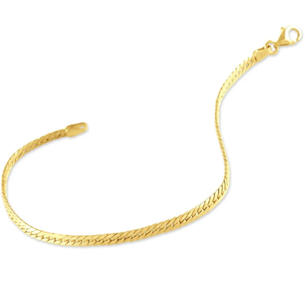 Histoire d'Or Bracelet Izel Maille Anglaise Or Jaune Outlet