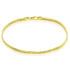 Histoire d'Or Bracelet Izel Maille Anglaise Or Jaune Clearance