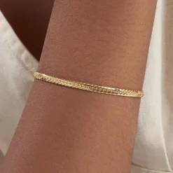 Histoire d'Or Bracelet Izel Maille Anglaise Or Jaune Clearance