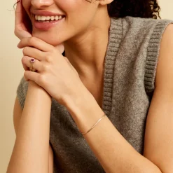 Histoire d'Or Bracelet Izel Maille Anglaise Or Jaune Clearance