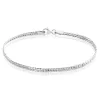 Histoire d'Or Bracelet Izel Maille Anglaise Or Blanc Online