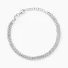 Histoire d'Or Bracelet Janelle Argent Blanc Sale
